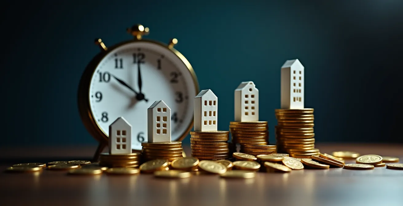 Graphique montrant l'évolution des prix d'hôtel avec des courbes de tendance