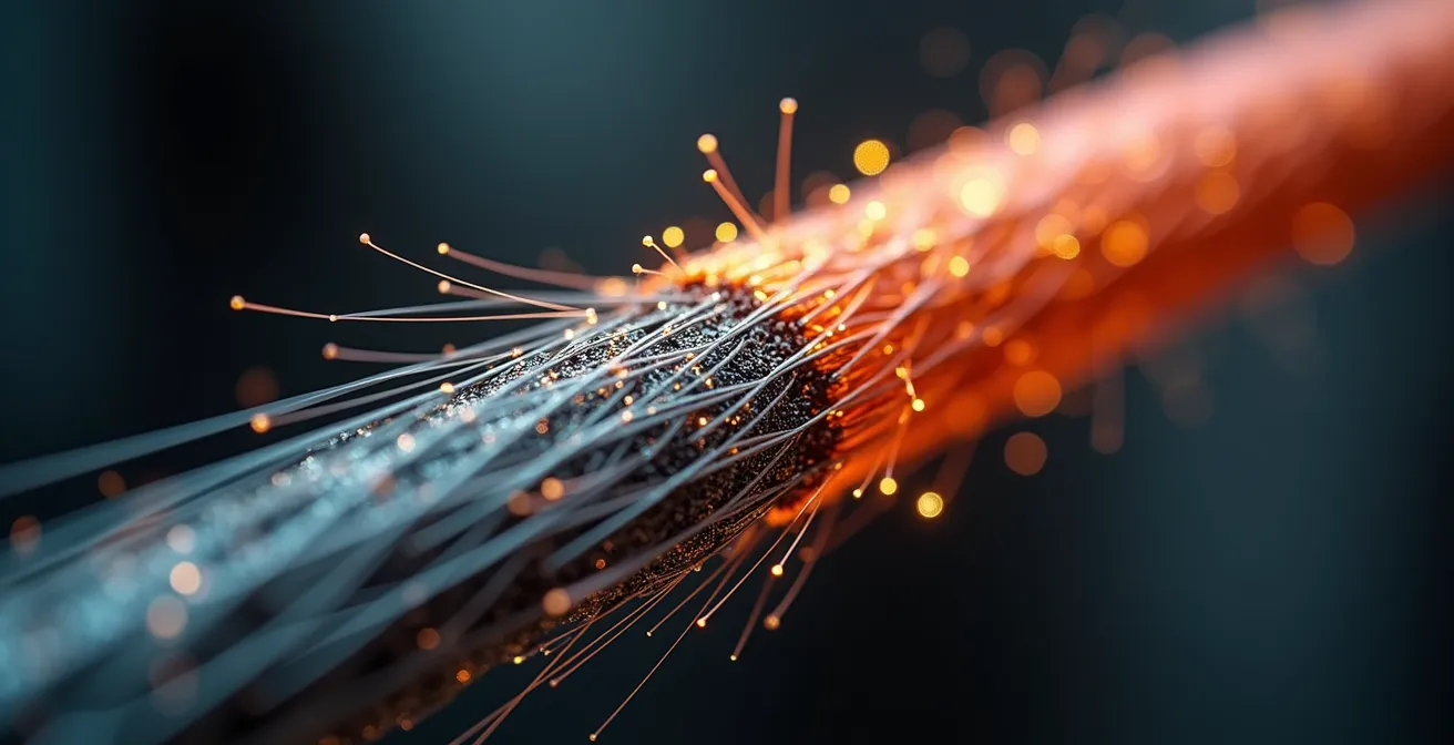 Test de résistance d'un élastique avec sacs de poids suspendus