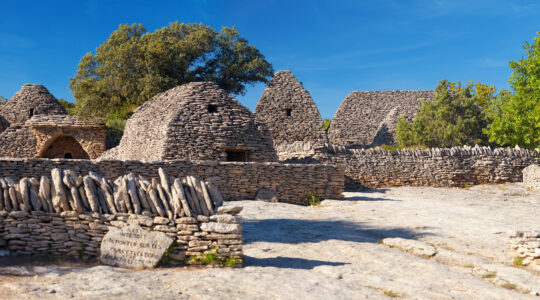 architecture cachés dans les bories